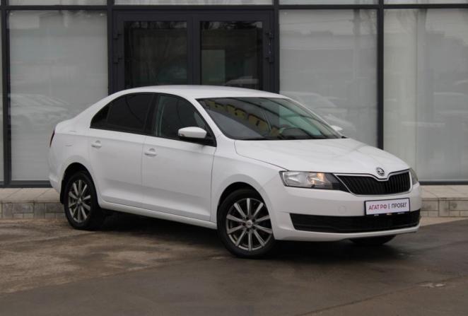 Skoda Rapid I Рестайлинг с пробегом 2019 года, цена 1 250 000 рублей, 133088 км, лифтбек, Автокод Объявления