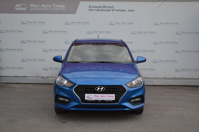 Hyundai Solaris II с пробегом 2017 года, цена 1 290 000 рублей, 149676 км, седан, Автокод Объявления