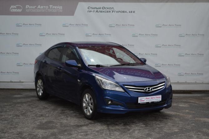 Hyundai Solaris I Рестайлинг с пробегом 2016 года, цена 950 000 рублей, 171358 км, седан, Автокод Объявления