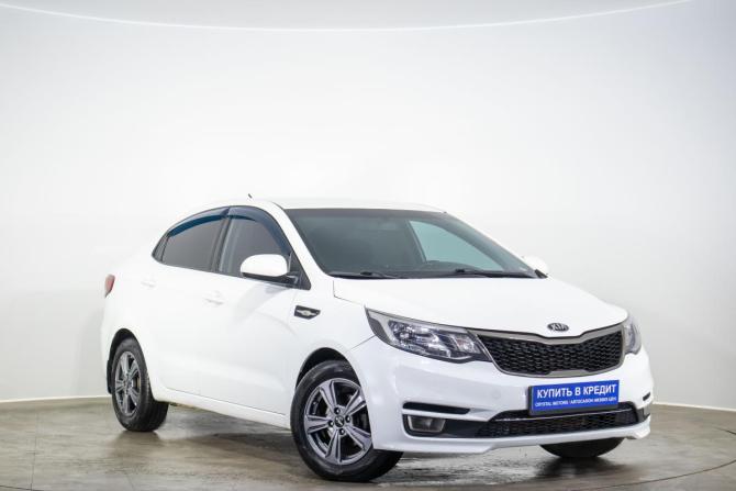 Kia Rio III Рестайлинг с пробегом 2016 года, цена 999 000 рублей, 165000 км, седан, Автокод Объявления