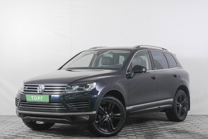 Volkswagen Touareg II Рестайлинг с пробегом 2017 года, цена 3 999 000 рублей, 92000 км, внедорожник, Автокод Объявления