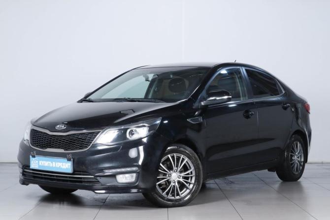 Kia Rio III Рестайлинг с пробегом 2015 года, цена 1 009 000 рублей, 162044 км, седан, Автокод Объявления