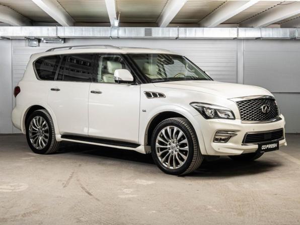 Infiniti QX80 I Рестайлинг с пробегом 2015 года, цена 3 160 000 рублей, 158129 км, внедорожник, Автокод Объявления