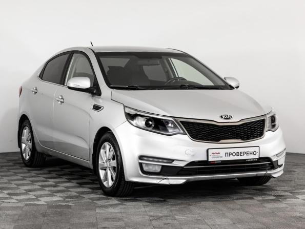 Kia Rio III Рестайлинг с пробегом 2015 года, цена 807 000 рублей, 175891 км, седан, Автокод Объявления