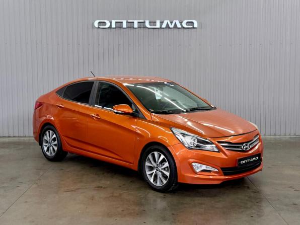 Hyundai Solaris I Рестайлинг с пробегом 2014 года, цена 967 000 рублей, 110781 км, седан, Автокод Объявления