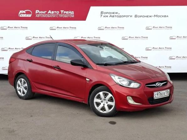 Hyundai Solaris I с пробегом 2012 года, цена 698 000 рублей, 158000 км, седан, Автокод Объявления