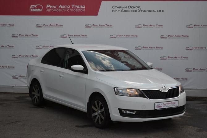 Skoda Rapid I Рестайлинг с пробегом 2018 года, цена 1 350 000 рублей, 113269 км, лифтбек, Автокод Объявления