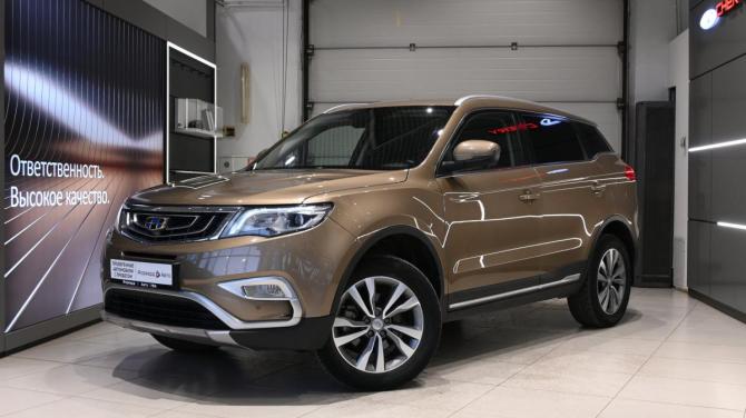 Geely Atlas I с пробегом 2019 года, цена 1 620 000 рублей, 81780 км, внедорожник, Автокод Объявления