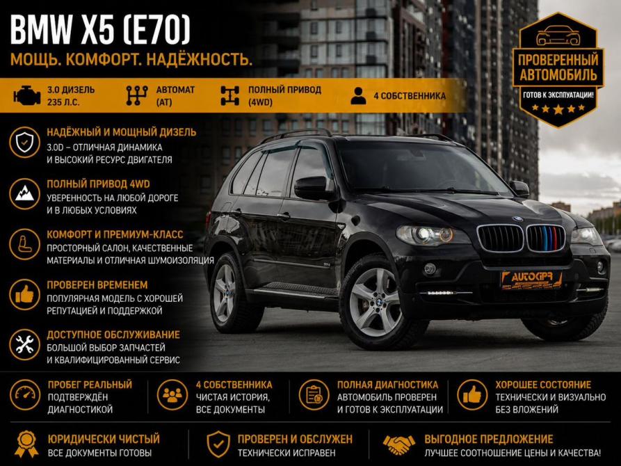 BMW X5 II (E70) Тюмень  - изображение 1