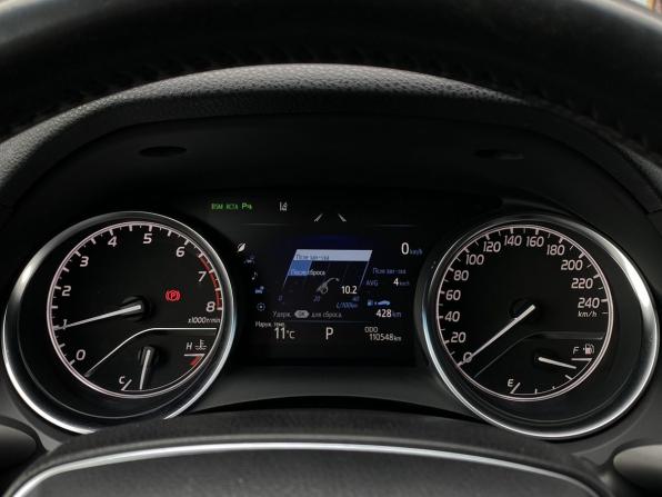 Toyota Camry VIII (XV70) с пробегом 2018 года, цена 2 719 000 рублей, 110548 км, седан, Автокод Объявления