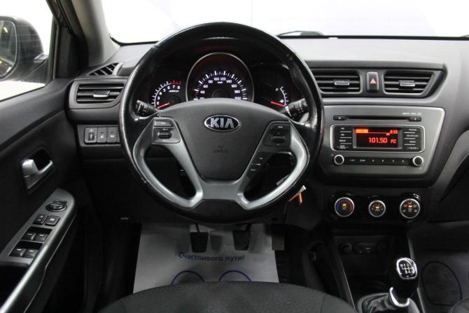 Kia Rio III Рестайлинг с пробегом 2016 года, цена 998 000 рублей, 189210 км, седан, Автокод Объявления