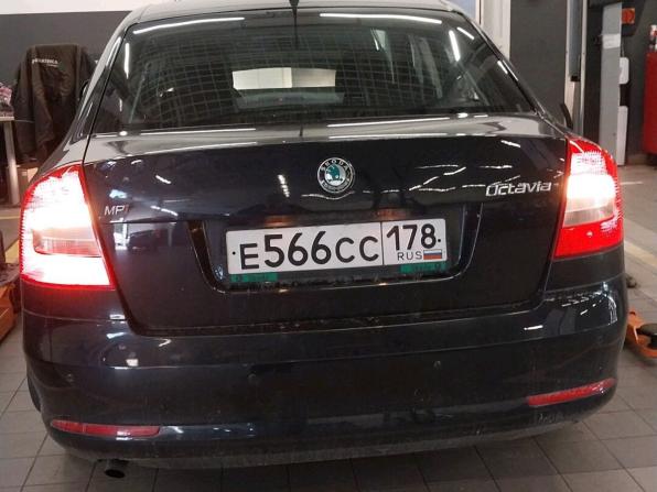 Skoda Octavia II (A5) Рестайлинг с пробегом 2011 года, цена 679 000 рублей, 186233 км, лифтбек, Автокод Объявления