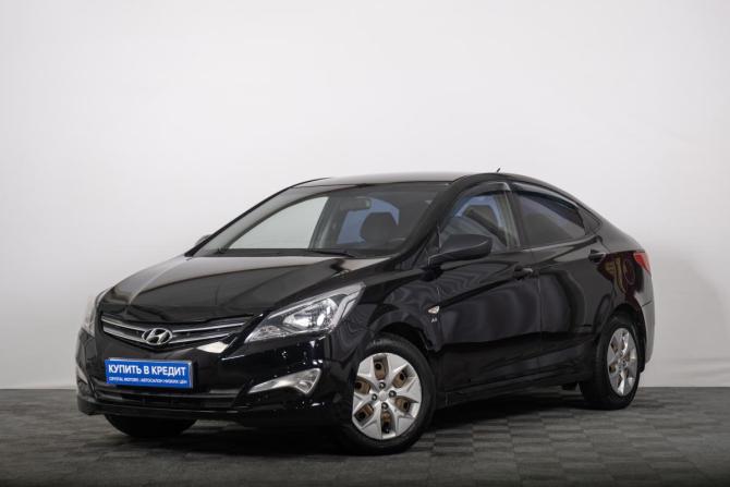 Hyundai Solaris I Рестайлинг с пробегом 2014 года, цена 859 000 рублей, 156000 км, седан, Автокод Объявления