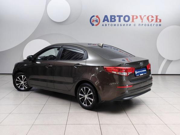 Kia Rio III Рестайлинг с пробегом 2016 года, цена 985 000 рублей, 117279 км, седан, Автокод Объявления