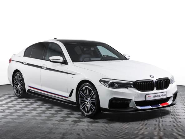 BMW 5 серии VII (G30/G31/G38) с пробегом 2018 года, цена 3 990 000 рублей, 113400 км, седан, Автокод Объявления