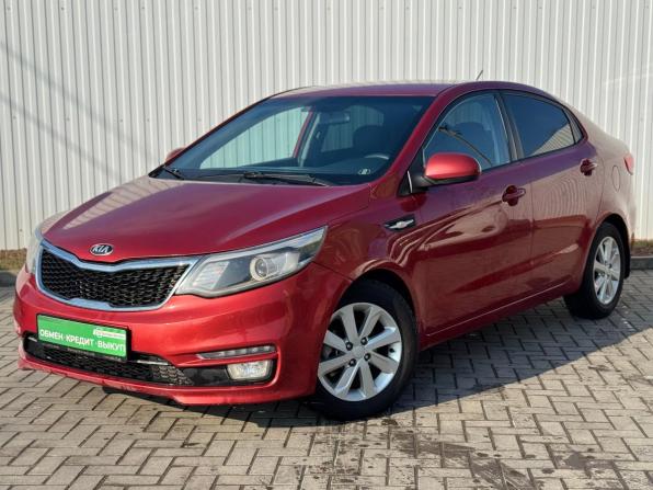 Kia Rio III Рестайлинг с пробегом 2016 года, цена 1 095 000 рублей, 132000 км, седан, Автокод Объявления