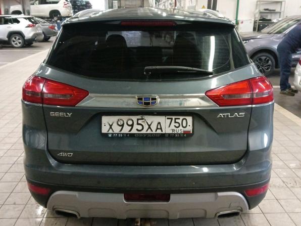 Geely Atlas I с пробегом 2019 года, цена 850 000 рублей, 209286 км, внедорожник, Автокод Объявления