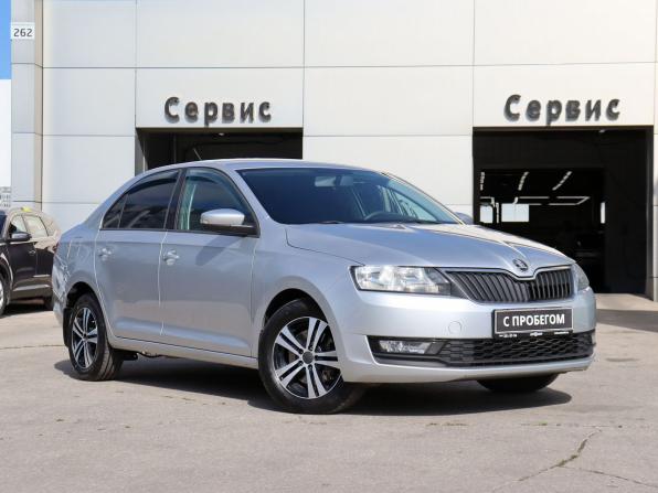 Skoda Rapid I Рестайлинг с пробегом 2018 года, цена 1 240 000 рублей, 159753 км, лифтбек, Автокод Объявления