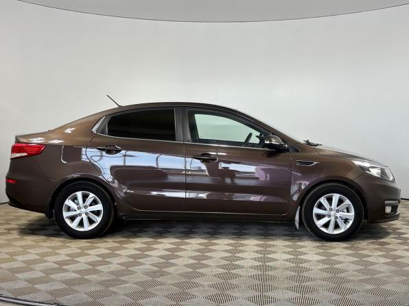 Kia Rio III Рестайлинг с пробегом 2016 года, цена 1 230 000 рублей, 121617 км, седан, Автокод Объявления