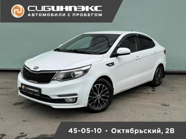 Kia Rio III Рестайлинг с пробегом 2017 года, цена 1 079 000 рублей, 106000 км, седан, Автокод Объявления