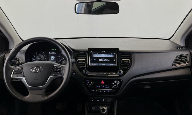 Hyundai Solaris II Рестайлинг с пробегом 2021 года, цена 1 575 000 рублей, 118582 км, седан, Автокод Объявления
