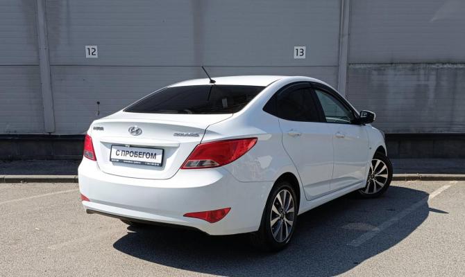 Hyundai Solaris I Рестайлинг с пробегом 2015 года, цена 839 000 рублей, 163272 км, седан, Автокод Объявления