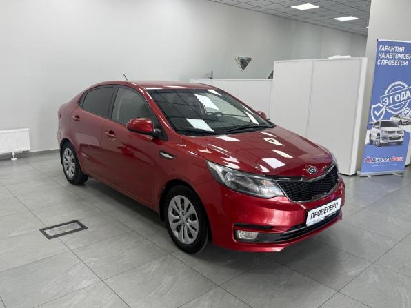 Kia Rio III Рестайлинг с пробегом 2016 года, цена 970 000 рублей, 140367 км, седан, Автокод Объявления