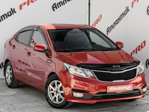 Kia Rio III Рестайлинг с пробегом 2016 года, цена 1 125 000 рублей, 125256 км, седан, Автокод Объявления