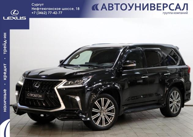 Lexus LX III Рестайлинг 2 с пробегом 2016 года, цена 7 245 000 рублей, 133348 км, внедорожник, Автокод Объявления