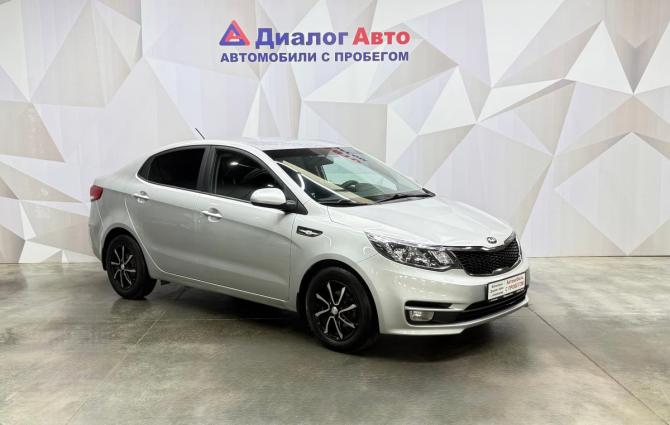 Kia Rio III Рестайлинг с пробегом 2017 года, цена 1 174 000 рублей, 118585 км, седан, Автокод Объявления