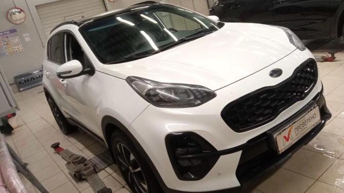 Kia Sportage IV Рестайлинг с пробегом 2021 года, цена 2 215 000 рублей, 163428 км, внедорожник, Автокод Объявления
