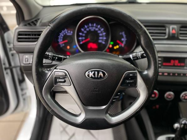 Kia Rio III Рестайлинг с пробегом 2017 года, цена 1 170 000 рублей, 122969 км, седан, Автокод Объявления