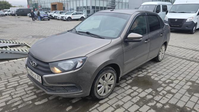 Lada (ВАЗ) Granta I Рестайлинг с пробегом 2021 года, цена 645 000 рублей, 60000 км, седан, Автокод Объявления