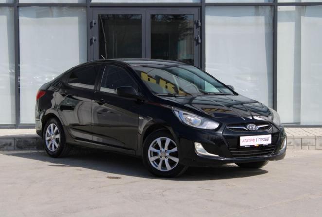 Hyundai Solaris I с пробегом 2013 года, цена 885 000 рублей, 159417 км, седан, Автокод Объявления