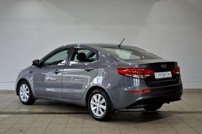 Kia Rio III Рестайлинг с пробегом 2016 года, цена 1 075 000 рублей, 124000 км, седан, Автокод Объявления