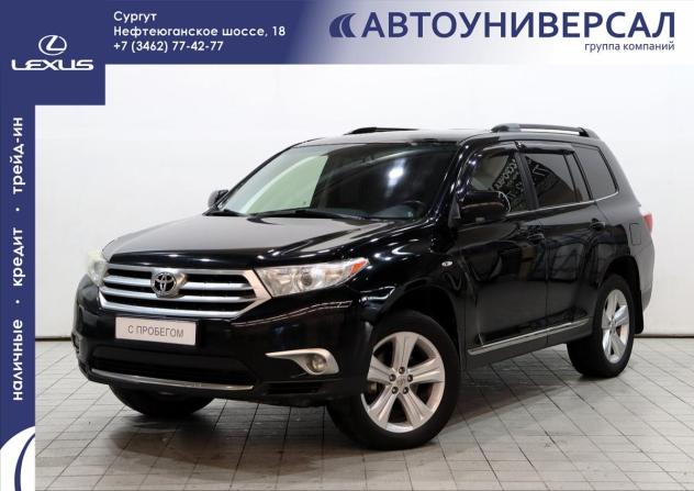 Toyota Highlander II (XU40) Рестайлинг с пробегом 2012 года, цена 2 100 000 рублей, 283246 км, внедорожник, Автокод Объявления