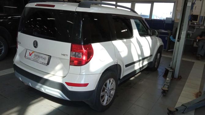 Skoda Yeti I Рестайлинг с пробегом 2014 года, цена 879 000 рублей, 152491 км, внедорожник, Автокод Объявления