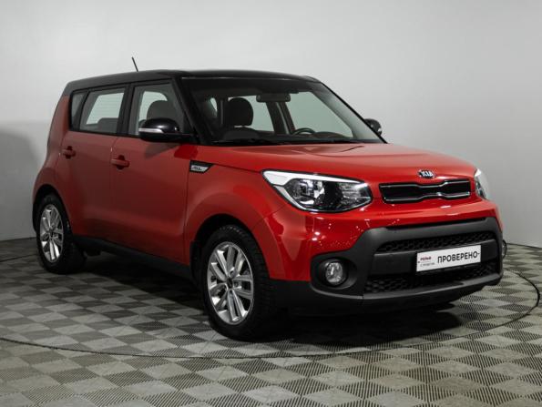 Kia Soul II Рестайлинг с пробегом 2019 года, цена 1 689 700 рублей, 77000 км, хэтчбек, Автокод Объявления