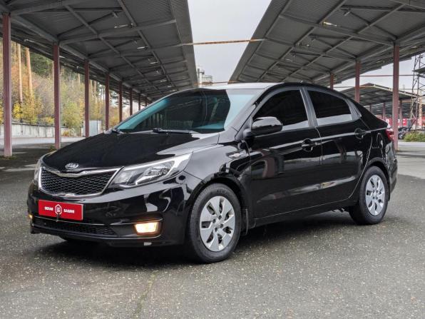 Kia Rio III Рестайлинг с пробегом 2016 года, цена 960 000 рублей, 111280 км, седан, Автокод Объявления