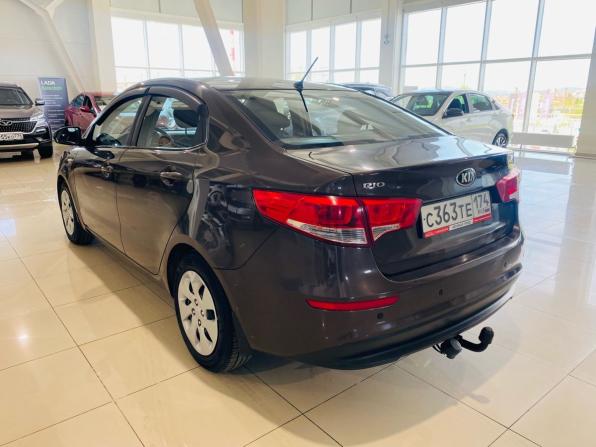 Kia Rio III Рестайлинг с пробегом 2016 года, цена 1 150 000 рублей, 77099 км, седан, Автокод Объявления