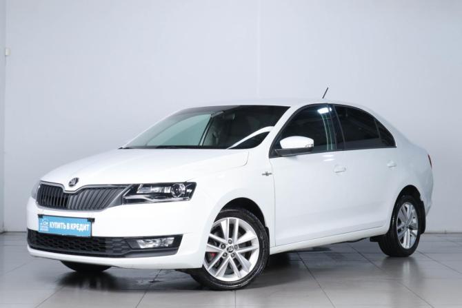 Skoda Rapid I Рестайлинг с пробегом 2018 года, цена 1 489 000 рублей, 96364 км, лифтбек, Автокод Объявления