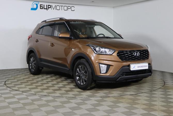 Hyundai Creta I Рестайлинг с пробегом 2020 года, цена 1 919 990 рублей, 98572 км, внедорожник, Автокод Объявления
