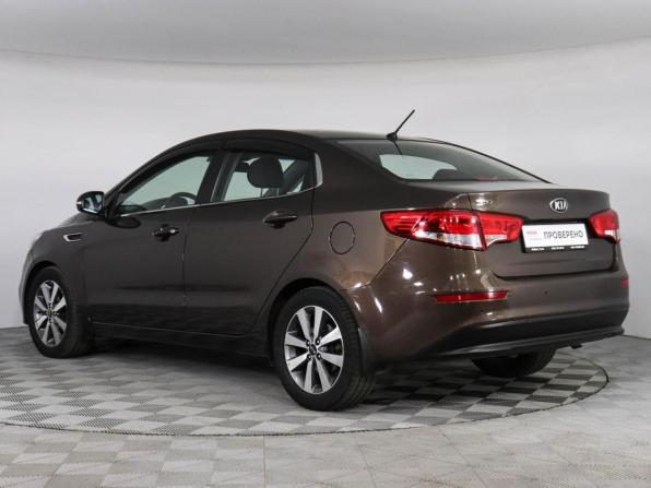 Kia Rio III Рестайлинг с пробегом 2016 года, цена 1 197 000 рублей, 91203 км, седан, Автокод Объявления