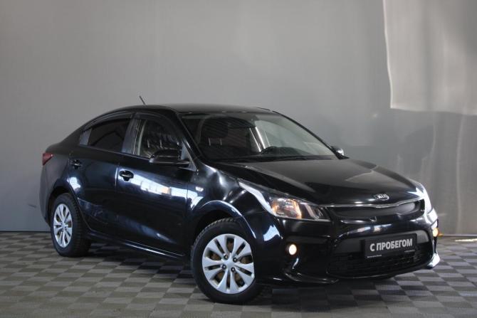 Kia Rio IV с пробегом 2018 года, цена 1 349 000 рублей, 93000 км, седан, Автокод Объявления