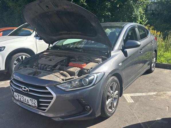 Hyundai Elantra VI (AD) с пробегом 2017 года, цена 1 479 000 рублей, 80624 км, седан, Автокод Объявления