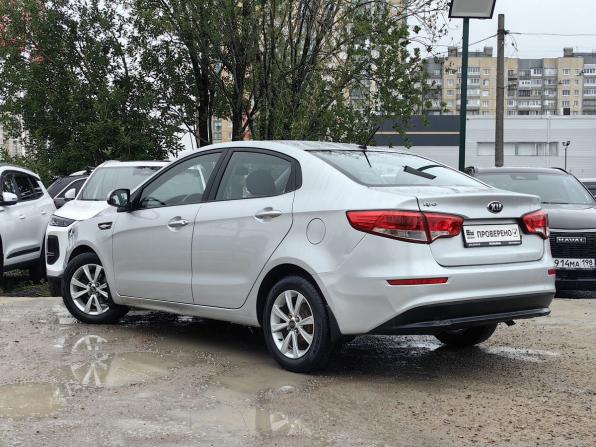 Kia Rio III Рестайлинг с пробегом 2016 года, цена 1 099 000 рублей, 72000 км, седан, Автокод Объявления