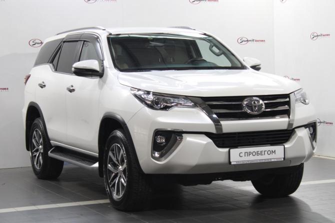 Toyota Fortuner II с пробегом 2018 года, цена 4 400 000 рублей, 23326 км, внедорожник, Автокод Объявления