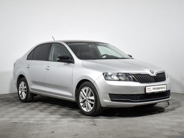 Skoda Rapid I Рестайлинг с пробегом 2018 года, цена 1 230 000 рублей, 88227 км, лифтбек, Автокод Объявления