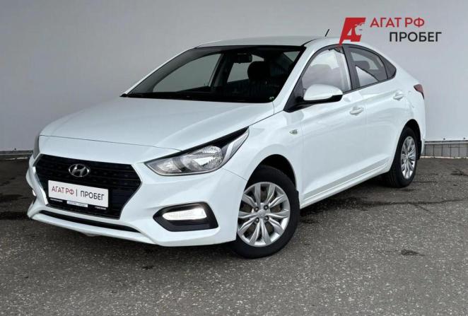 Hyundai Solaris II с пробегом 2018 года, цена 1 350 000 рублей, 124298 км, седан, Автокод Объявления