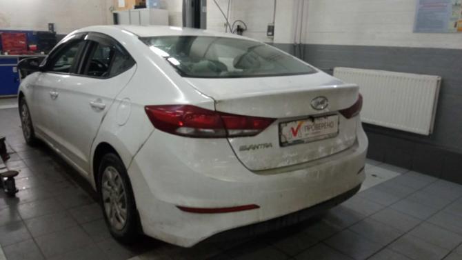Hyundai Elantra VI (AD) с пробегом 2016 года, цена 1 020 000 рублей, 199376 км, седан, Автокод Объявления